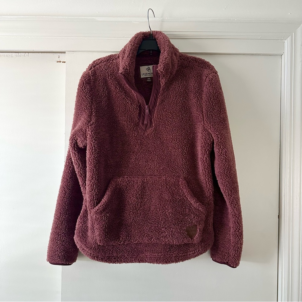 NWOT Legendary Whitetails Sherpa Quarter Zip Fleece